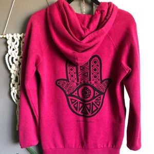Spiritual Gangster pink hoodie